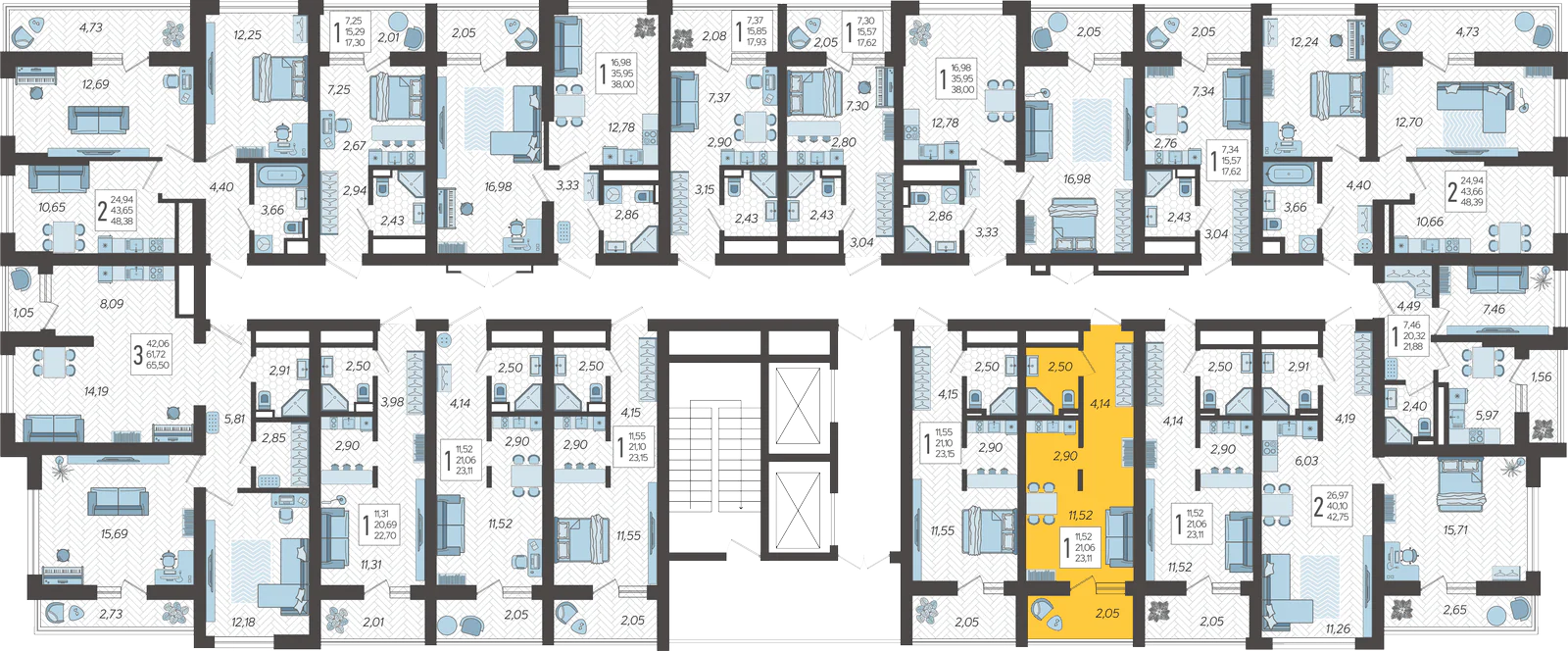 План этажа корпуса 5
