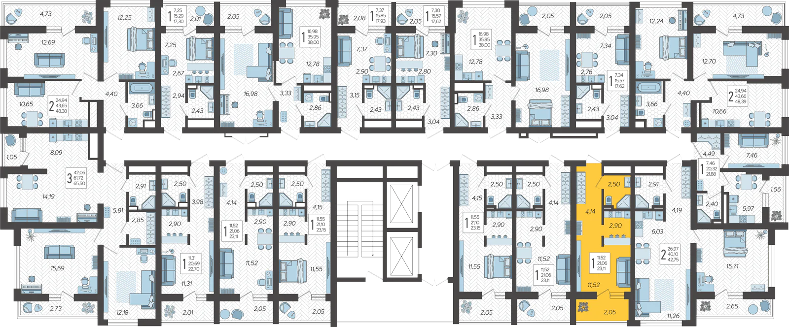 План этажа корпуса 5